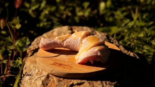 【露营烹饪】露营炊具烤鸡腿