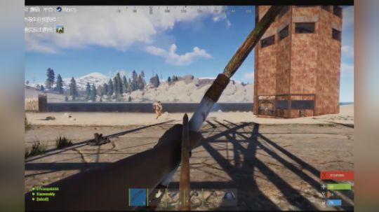 【狗阳直播】RUST 老外精彩走位秀