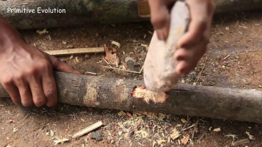 【原始进化】使用新制作的脚踩车从井里打水