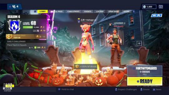 NS版MHXXand堡垒之夜 2018-10-26 22点场