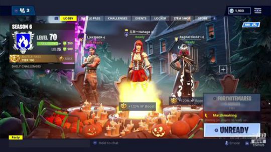 NS版MHXXand堡垒之夜 2018-10-28 23点场