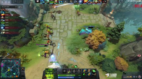 梦幻联赛 小组赛 INF vs COL BO3 第一场