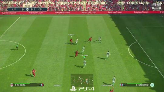PS4实况2019 OD 以弱胜强难得赢了个分高的