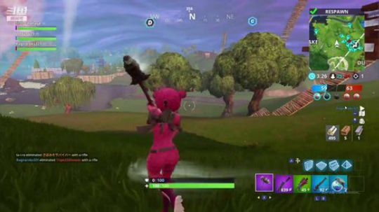 NS版MHXXand堡垒之夜 2018-11-01 21点场