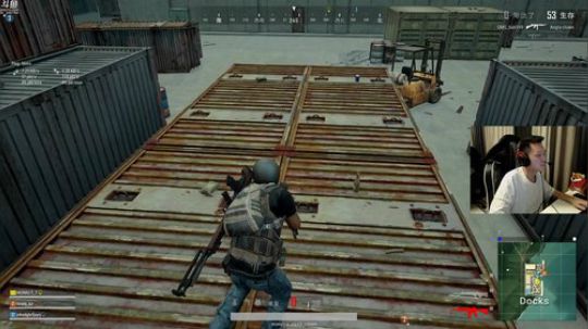 我在斗鱼看47号Gamer直播绝地求生