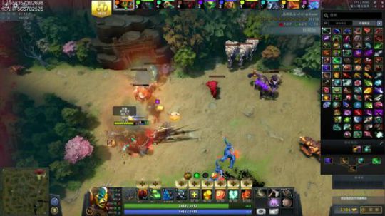 超强属性1v9冰粉影魔，与世界为敌