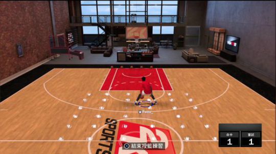 NBA2K19公园瞎运。。 2018-11-05 02点场