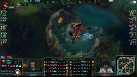 我在斗鱼看英雄联盟官方赛事直播英雄联盟