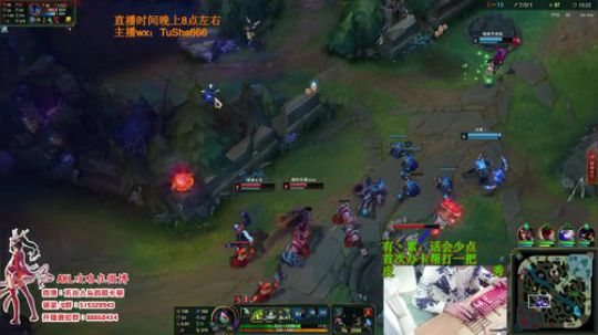 阿卡丽对线：小鱼，压缩