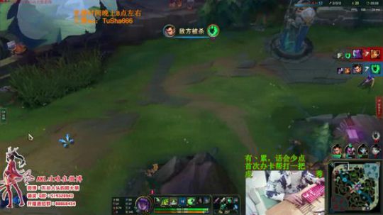 阿卡丽对线：剑魔，剑圣。小鱼！