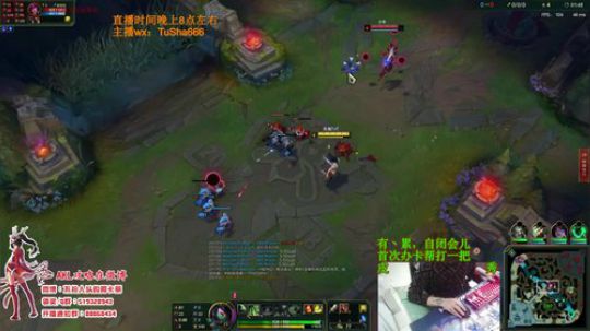 阿卡丽对线：杰，球女，（死歌，20杀0死：走位秀）