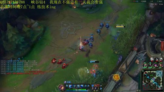 峡谷之巅 今天练练锤石布隆 2018-11-10 23点场