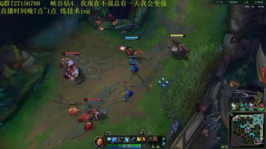 峡谷之巅 今天练练锤石布隆 2018-11-10 19点场
