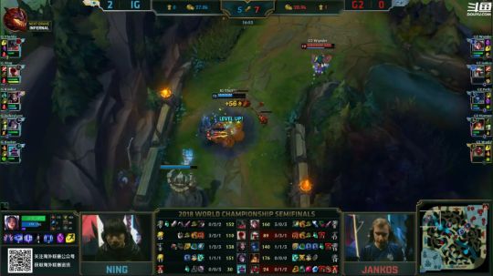 我在斗鱼看英雄联盟官方赛事直播英雄联盟