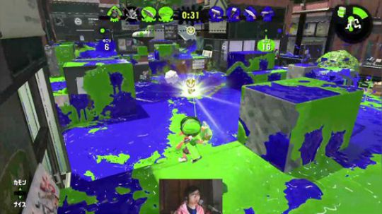 switch-喷射战士2 还是真格好玩！ 2018-11-13 21点场