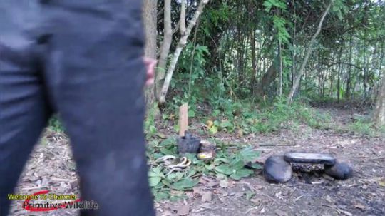 【荒野戏精】~两个小戏精~丛林烤蛇肉~