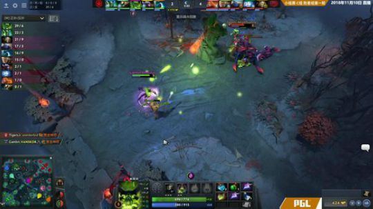 吉隆坡Major  Tigers vs Gambit 第一场