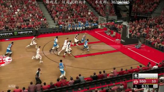 NBA2K19水友赛精彩镜头：压码头暴扣魂归！