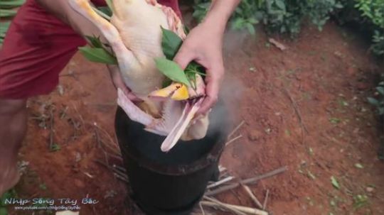 【荒野基友】~一群好朋友~野外烹煮大鸭子~风景真美~