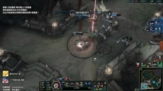 【刺客盖伦】中单千速盖伦，AD去质器 2018-11-21 05点场