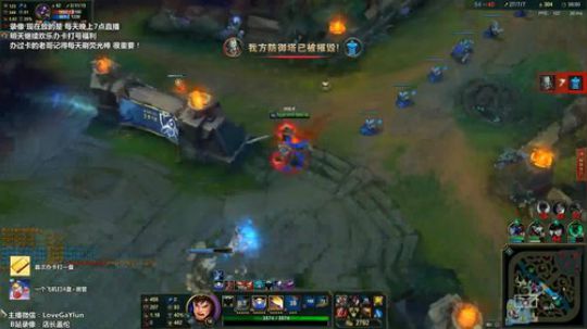 【刺客盖伦】中单千速盖伦，AD去质器 2018-11-21 12点场