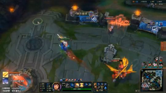 【刺客盖伦】中单千速盖伦，AD去质器 2018-11-21 18点场