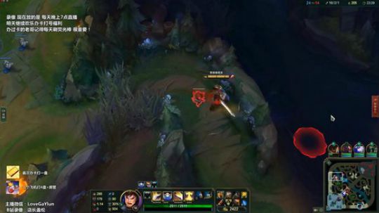 【刺客盖伦】中单千速盖伦，AD去质器 2018-11-22 00点场