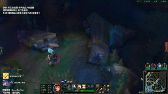 【刺客盖伦】中单千速盖伦，AD去质器 2018-11-22 06点场