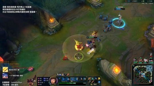 【刺客盖伦】中单千速盖伦，AD去质器 2018-11-22 08点场