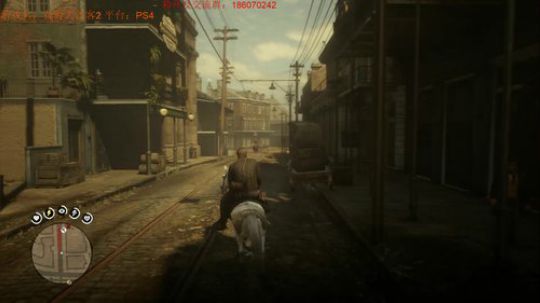 荒野大镖客2，白马到手。今天很帅！ 2018-11-21 14点场