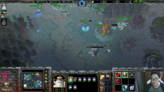 我在斗鱼看蛋塔秀Infi000直播魔兽争霸