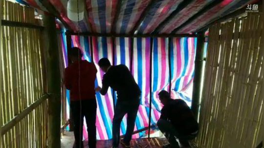 我在斗鱼看黑哥户外直播户外