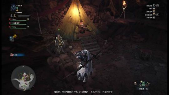 回来的第一天，打的怪猎，我是个小混子，哈哈11月28日