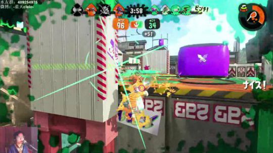 switch-喷射战士2 1900分 2018-11-29 19点场