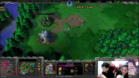 我在斗鱼看Flygogogogo直播魔兽争霸