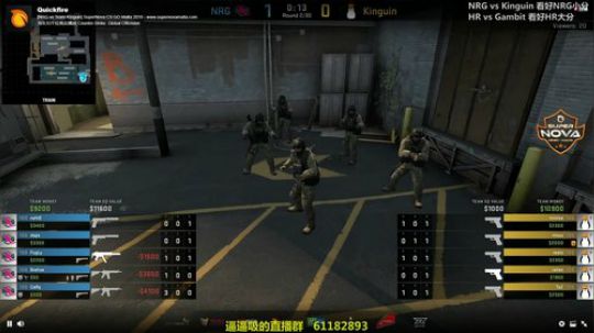 【BBC】超新星杯：NRG vs 企鹅 2018-11-29 18点场