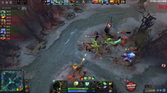 梦幻联赛 小组赛 RNG vs COL 第一场