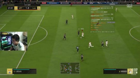 FIFA19纯皇马套~ 2018-11-25 04点场