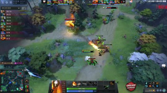 梦幻联赛 小组赛 INF vs COL 第一场