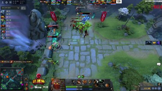 EHOME vs DBG DOTA2好汉杯小组赛淘汰赛 1