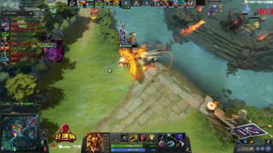 RNG vs KG DOTA2好汉杯小组赛