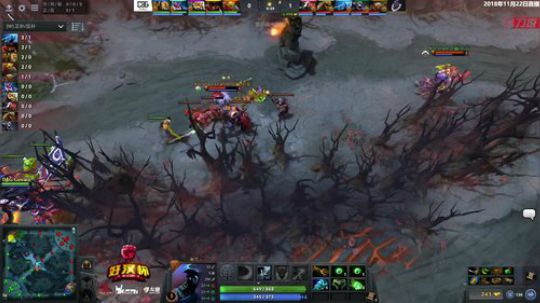 KG vs DBG DOTA2好汉杯小组赛淘汰赛 2