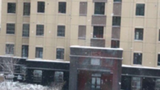 今天的雪纷纷扬扬的，很美，让我们一起来听雪落下的声音～