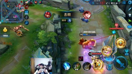 王者荣耀献祭流雅典娜无限断三路 对手全程无兵 逆天五杀