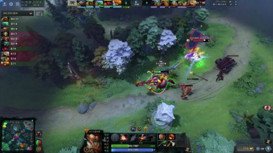 TR vs Ehome DOTA2好汉杯小组赛淘汰赛 1