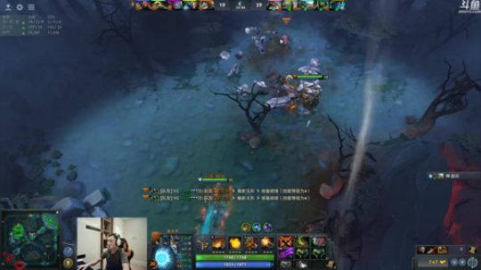 我在斗鱼看龚建ZSMJ直播DOTA2