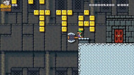 ガチ勢のための10秒マリオ　　床のない連続ジャンプコース