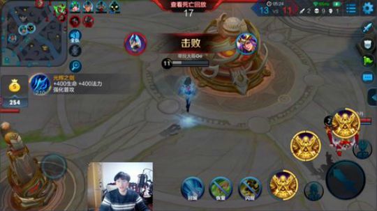 王者荣耀献祭流+养猪流结合堪称无解 对手全程无兵线 8分推光