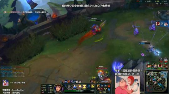 【刺客盖伦】中单千速盖伦，AD去质器 2018-12-08 07点场