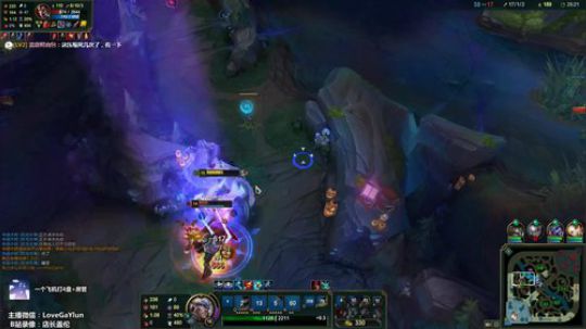 【刺客盖伦】中单千速盖伦，AD去质器 2018-12-08 22点场